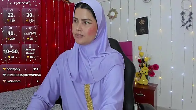 Snapshot of AishaAmin_ chatting on 19, 3, 2025 AishaAmin online show from 19, 3, 2025