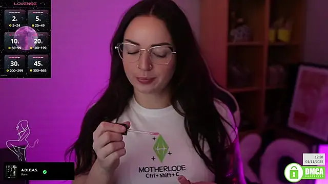 Snapshot of Billiexxox chatting on 1, 11, 2025 Billiexxox online show from 1, 11, 2025