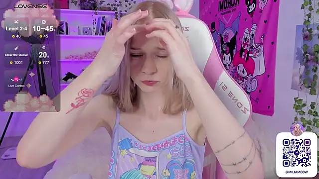 Snapshot of Milia_Parker chatting on 11, 2, 2025 Milia Parker online show from 11, 2, 2025