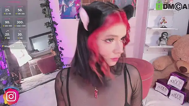 Snapshot of sensualkattt chatting on 15, 1, 2025 sensualkattt online show from 15, 1, 2025