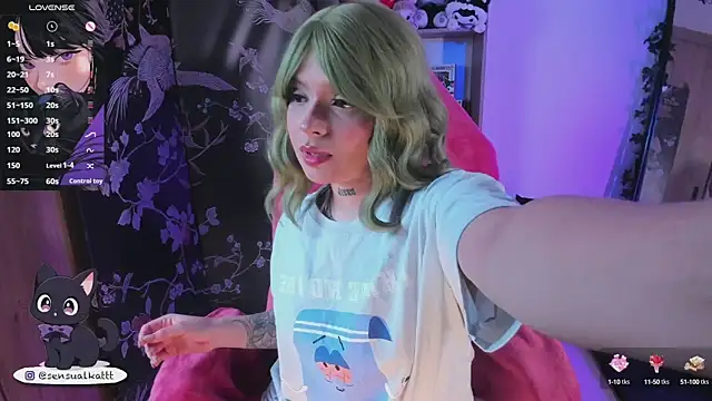 Snapshot of sensualkattt chatting on 6, 3, 2025 sensualkattt online show from 6, 3, 2025