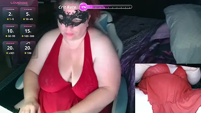 BBW-Ginger online show from 29, 9, 2025