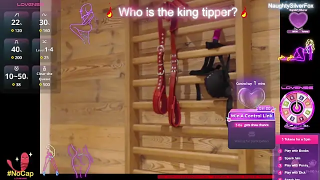 NaughtySilverFox online show from 10, 2, 2025