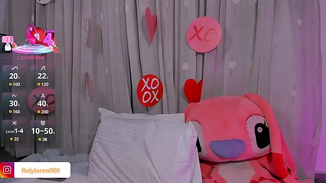 Snapshot of RolyLoren chatting on 18, 3, 2025 RolyLoren online show from 18, 3, 2025