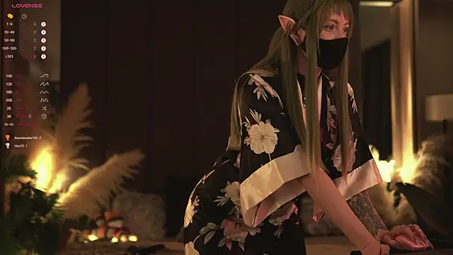 LinaKinky online show from 23, 1, 2025