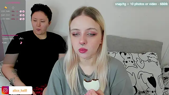 Alice Halle online show from 24, 2, 2025