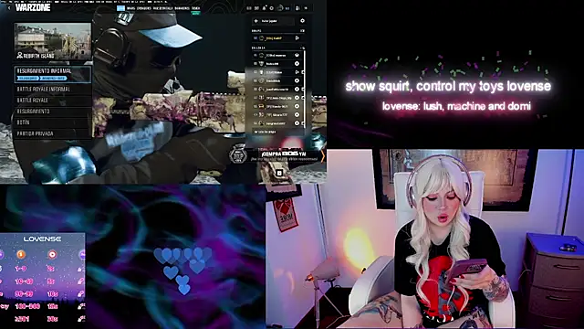 Irinaa Scarlett online show from 2, 12, 2025