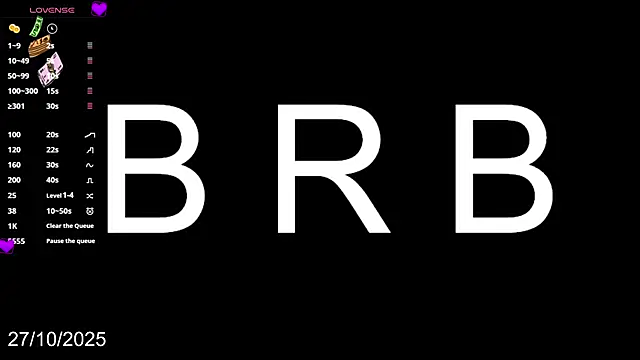 Snapshot of Victtoria_Parker chatting on 27, 10, 2025 Victtoria Parker online show from 27, 10, 2025