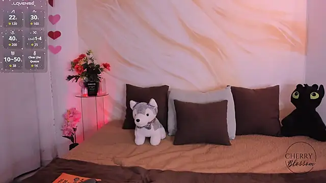 CherryBlossomm  online show from 6, 3, 2026