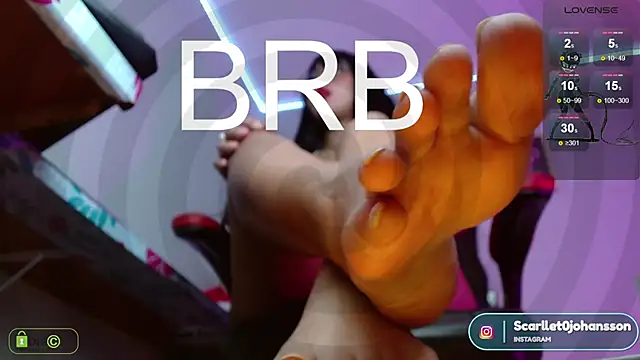 Miss scarllet  online show from 27, 1, 2025