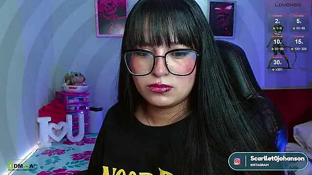 Miss scarllet  online show from 20, 2, 2025