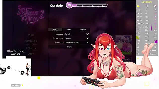 NikkoTyan online show from 21, 12, 2024