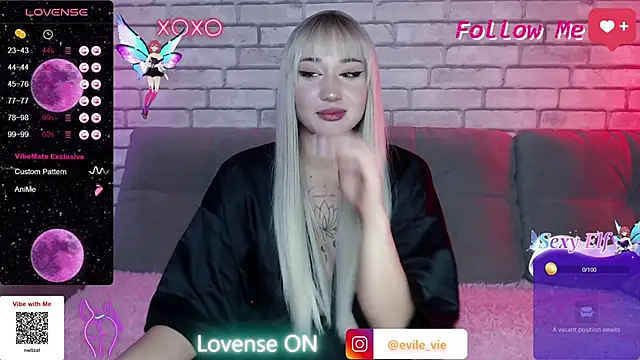 Eva Evile online show from 14, 12, 2024