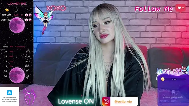 Eva Evile online show from 26, 12, 2024