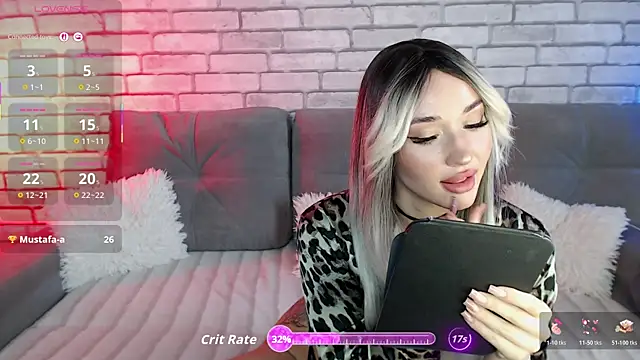 Eva Evile online show from 1, 8, 2026