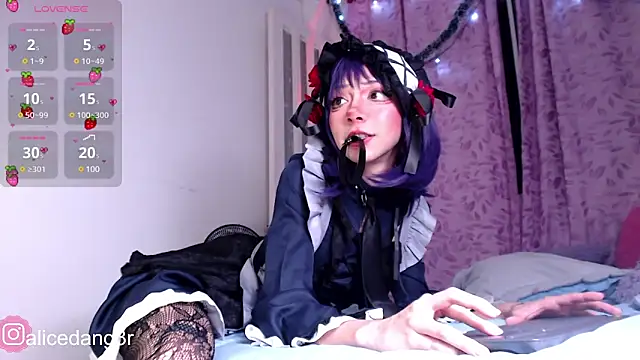 Snapshot of Alicedangerrr chatting on 24, 12, 2024 Alicedangerrr online show from 24, 12, 2024