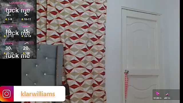 Snapshot of klarwillians chatting on 9, 3, 2025 klarwillians online show from 9, 3, 2025