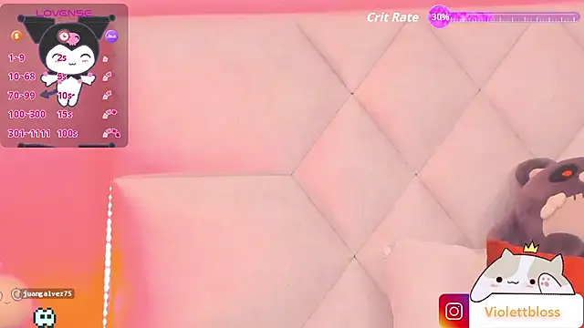 Violettbloss online show from 22, 10, 2025