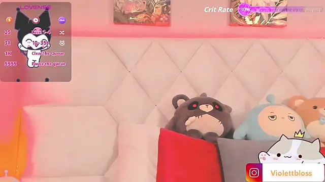 Violettbloss online show from 7, 11, 2025