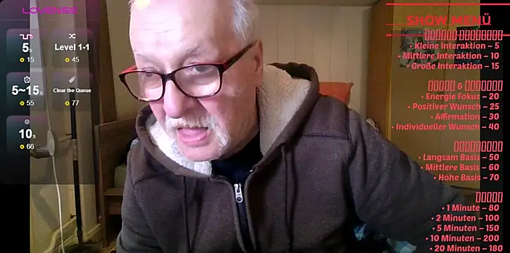 Sammy1660 online show from 12, 4, 2026