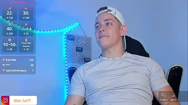 Alan hadid1 online show from 27, 2, 2025