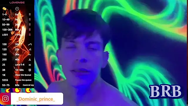 Snapshot of DominicPrince chatting on 15, 11, 2025 DominicPrince online show from 15, 11, 2025