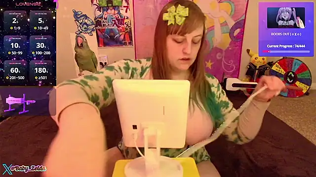 BabyZelda online show from 3, 12, 2024