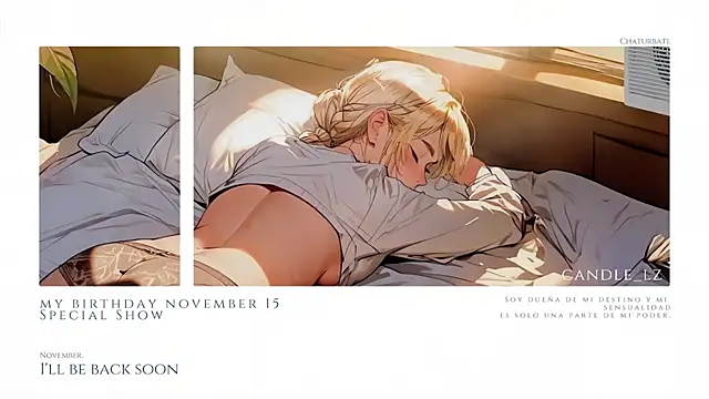 Candle  lz online show from 12, 1, 2025