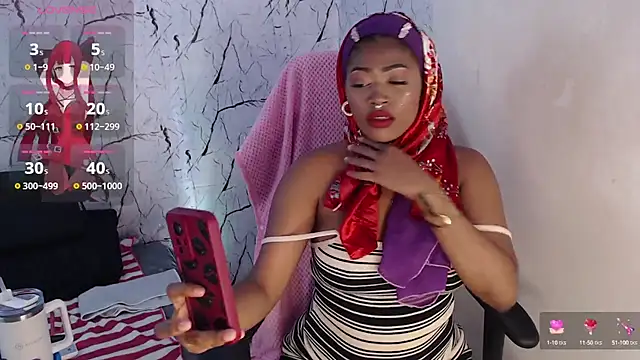 ebonyciaraqueen online show from 18, 3, 2025