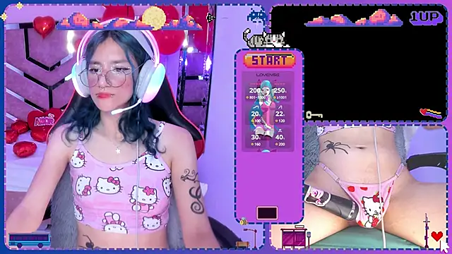 Snapshot of AriDawson chatting on 25, 2, 2025 AriDawson online show from 25, 2, 2025