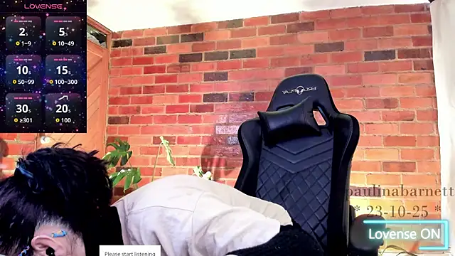 Snapshot of paulinabarnett- chatting on 23, 10, 2025 paulinabarnett- online show from 23, 10, 2025