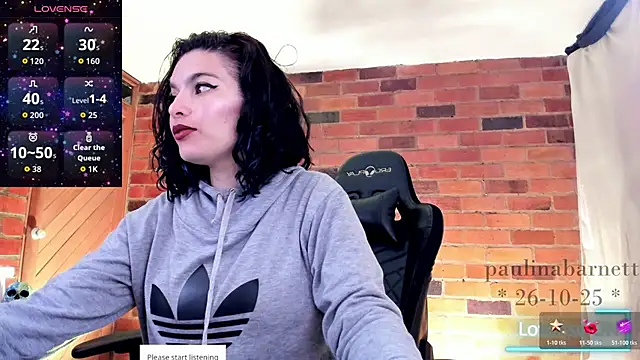 Snapshot of paulinabarnett- chatting on 27, 10, 2025 paulinabarnett- online show from 27, 10, 2025