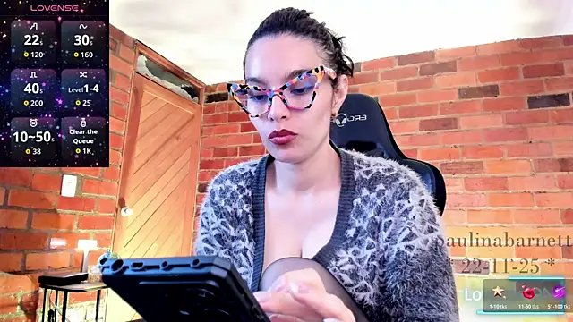 Snapshot of paulinabarnett- chatting on 22, 11, 2025 paulinabarnett- online show from 22, 11, 2025