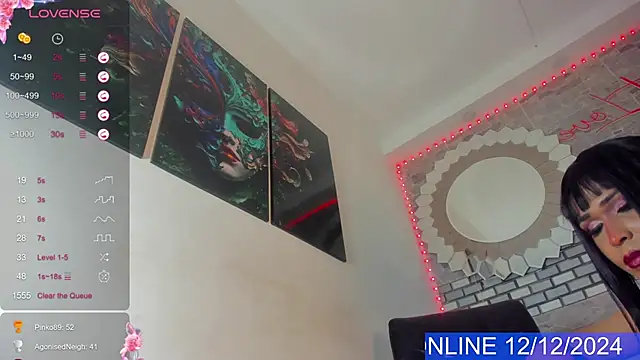 Naughty Lizeth online show from 13, 12, 2024