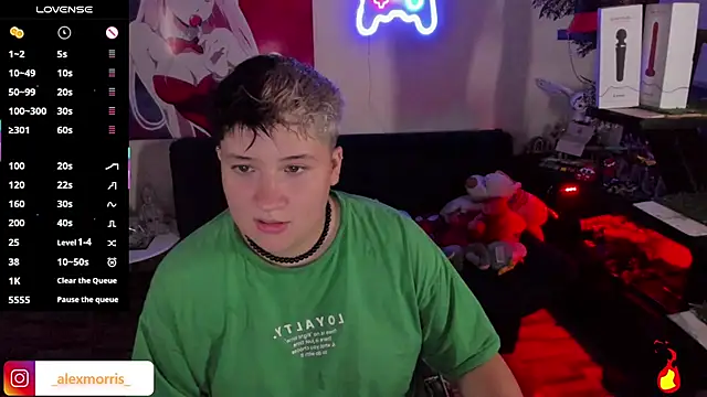  AlexMorris online show from 6, 11, 2025