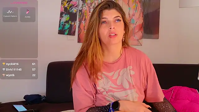 Lizzymontanaa online show from 2, 3, 2025