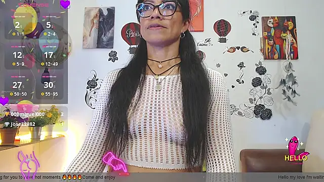 FernandaEloisa online show from 27, 2, 2025