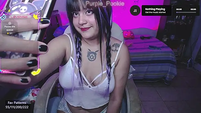 Purple Pookie online show from 22, 11, 2025
