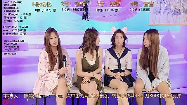 YIYI XIXI 18 online show from 19, 2, 2025