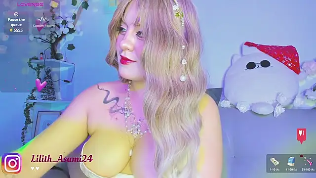 Lilith Asami online show from 11, 12, 2024