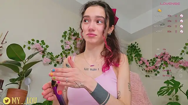 Snapshot of MyLou_ chatting on 2, 2, 2025 MyLou online show from 2, 2, 2025