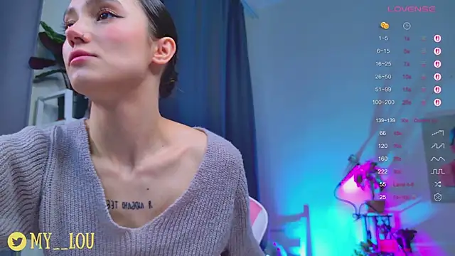 Snapshot of MyLou_ chatting on 26, 10, 2025 MyLou online show from 26, 10, 2025