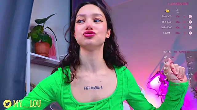 Snapshot of MyLou_ chatting on 9, 11, 2025 MyLou online show from 9, 11, 2025