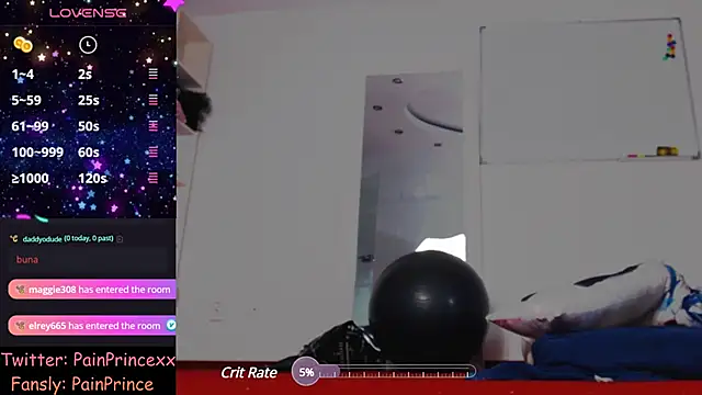 pain princee online show from 16, 12, 2024