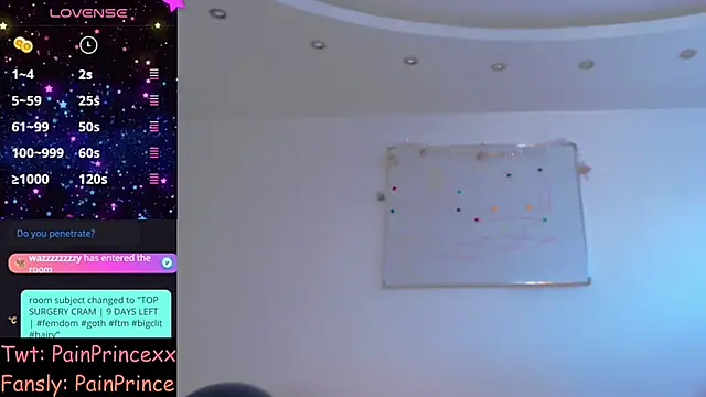 pain princee online show from 6, 3, 2025