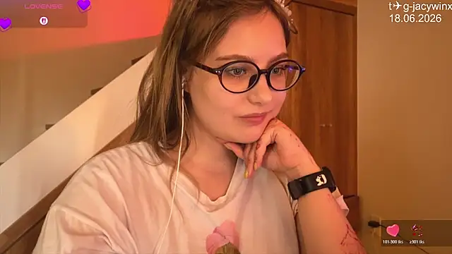 Snapshot of JacyWinslat chatting on 18, 6, 2026 JacyWinslat online show from 18, 6, 2026