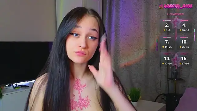 Snapshot of MaryRace chatting on 18, 3, 2025 MaryRace online show from 18, 3, 2025