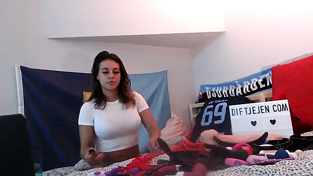 Snapshot of Dif-tjejen chatting on 4, 2, 2025 Dif-tjejen online show from 4, 2, 2025