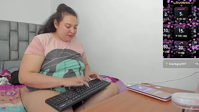 cutiepeach online show from 13, 12, 2024