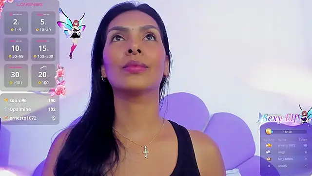 Snapshot of Alyson-a chatting on 30, 1, 2025 Alyson-a online show from 30, 1, 2025